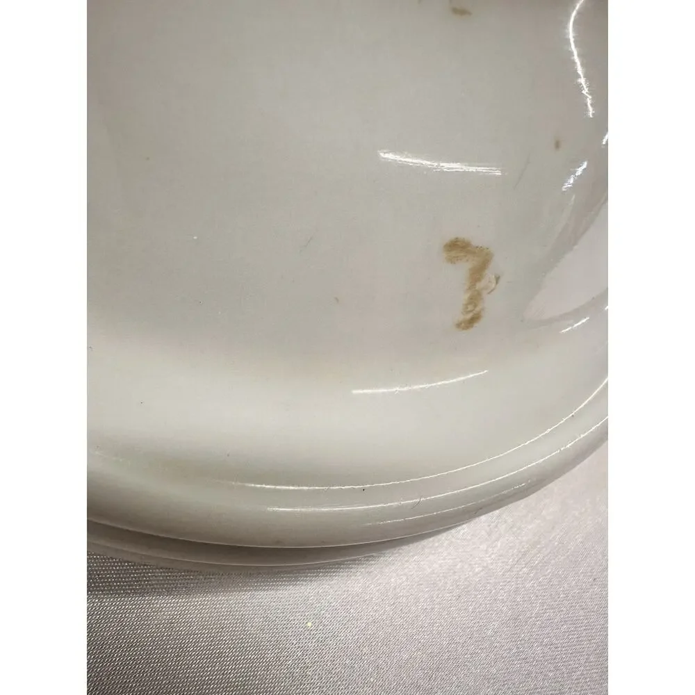 VTG Shenango China Schroeder Hotel Set Of 3 Green Crest Soup Cereal Bowl 5.75